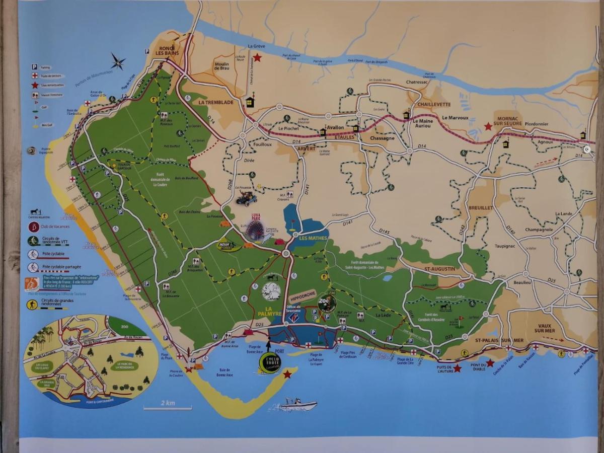 Maison A La Palmyre, Proche Commerces Et Plages Les Mathes Eksteriør billede